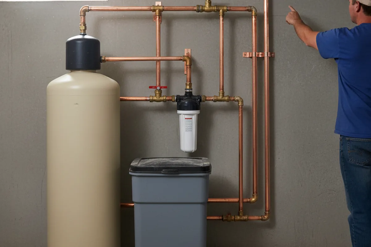Whole-house water treatment system installed in Rittman